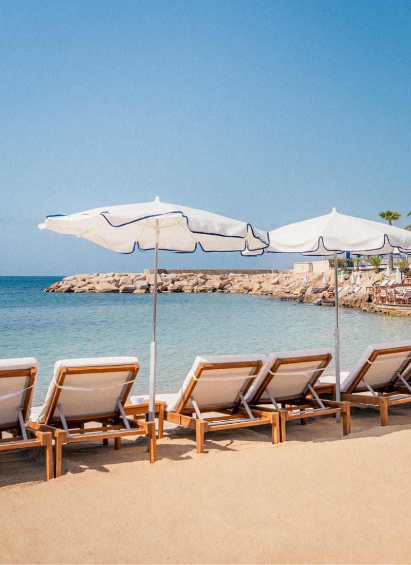 Réserver un matelas sur la plage de TETOU
